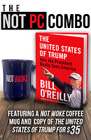 Father's Day Special - Not Woke Coffee Mug and United States of Trump Hardcover