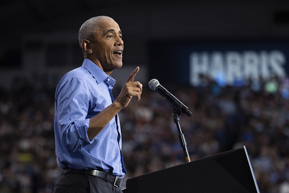 Obama Joins Harris Campaign