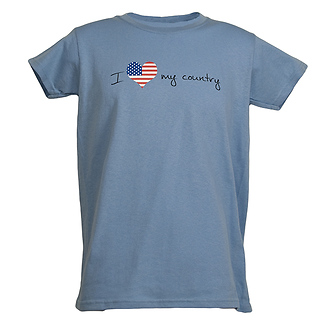 I Love My Country Women's T-Shirt