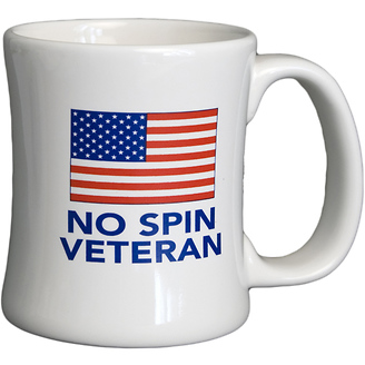 No Spin Veteran Diner Coffee Mug