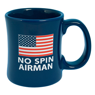 No Spin Airman Diner Coffee Mug