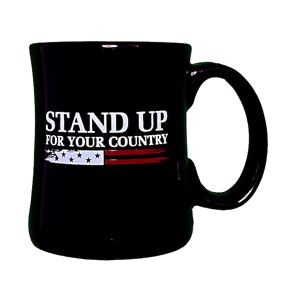 Stand Up For Your Country Diner Coffee Mug Slide 0