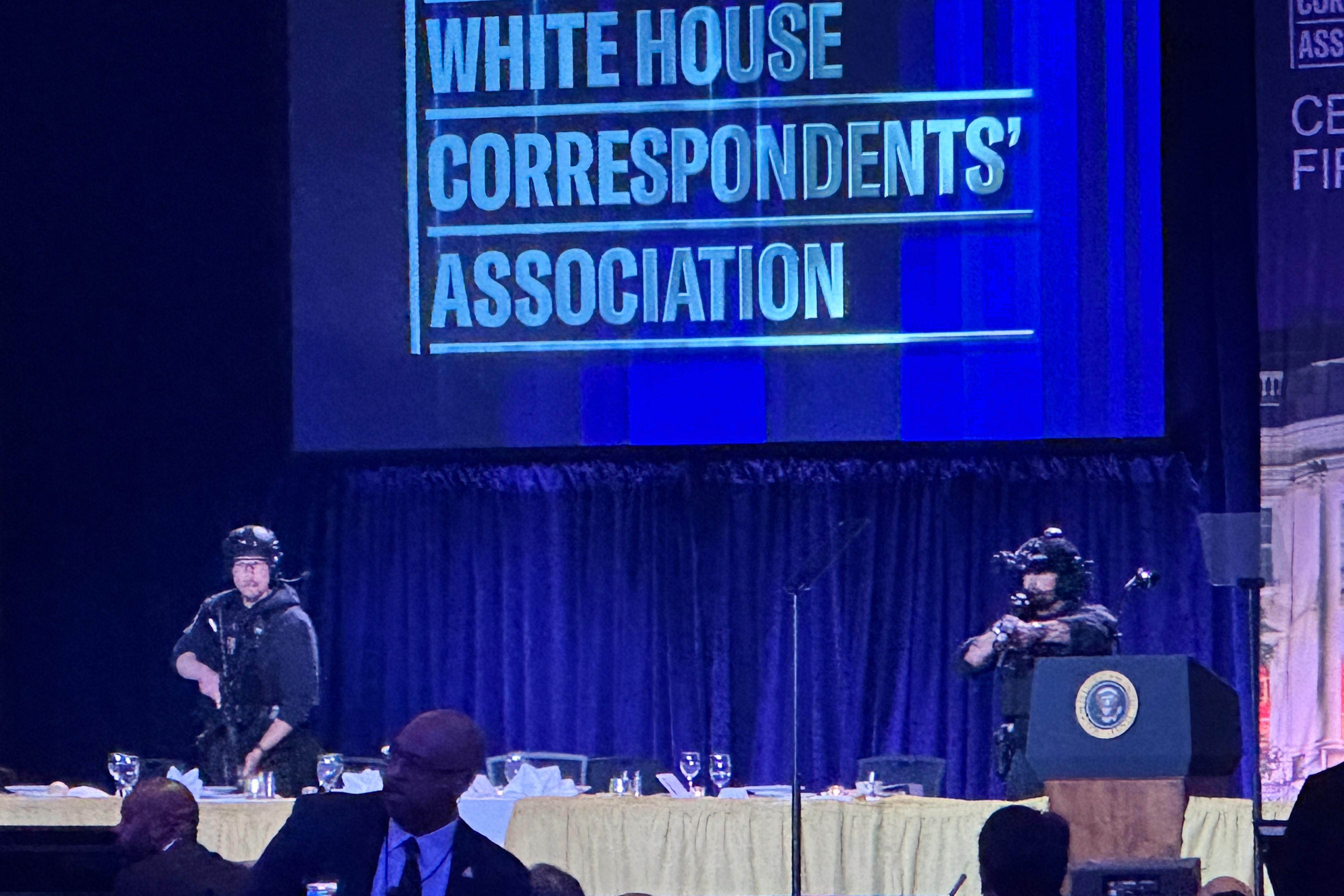 Chaos at Correspondents' Dinner