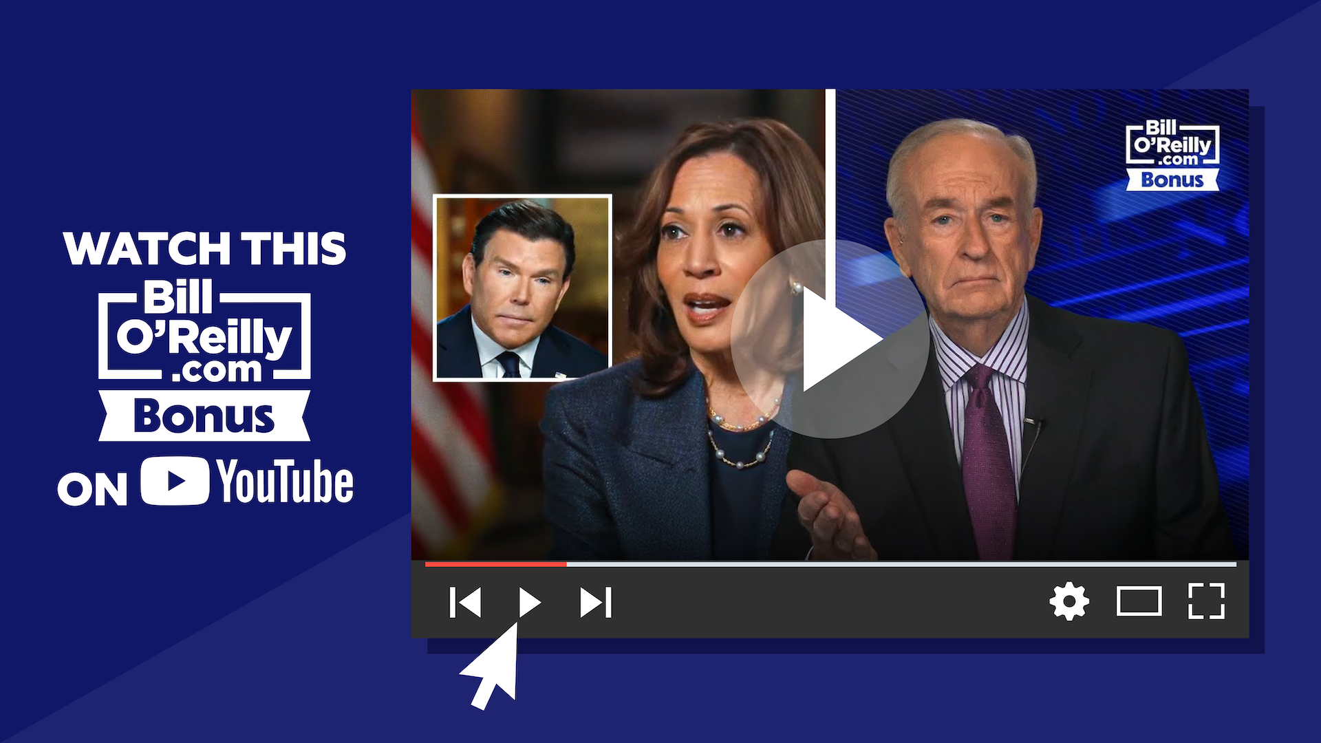 Bill O'Reilly Explains Why Kamala Harris' Fox News Interview is Insulting