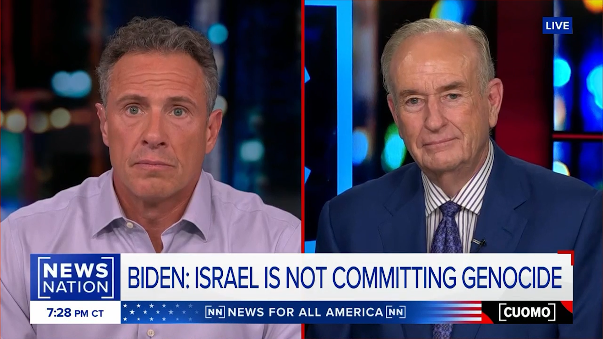 O'Reilly and Cuomo on Israel and Netanyahu's Invite
