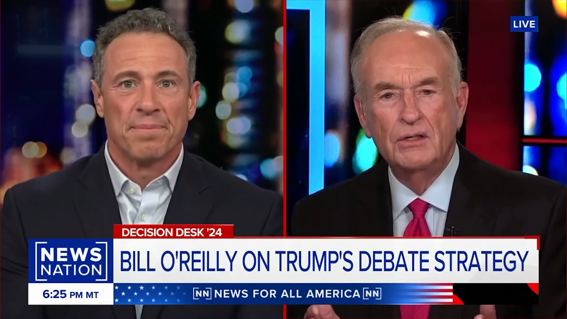 O'Reilly Tells Cuomo the Debate is Do-or-Die for Trump