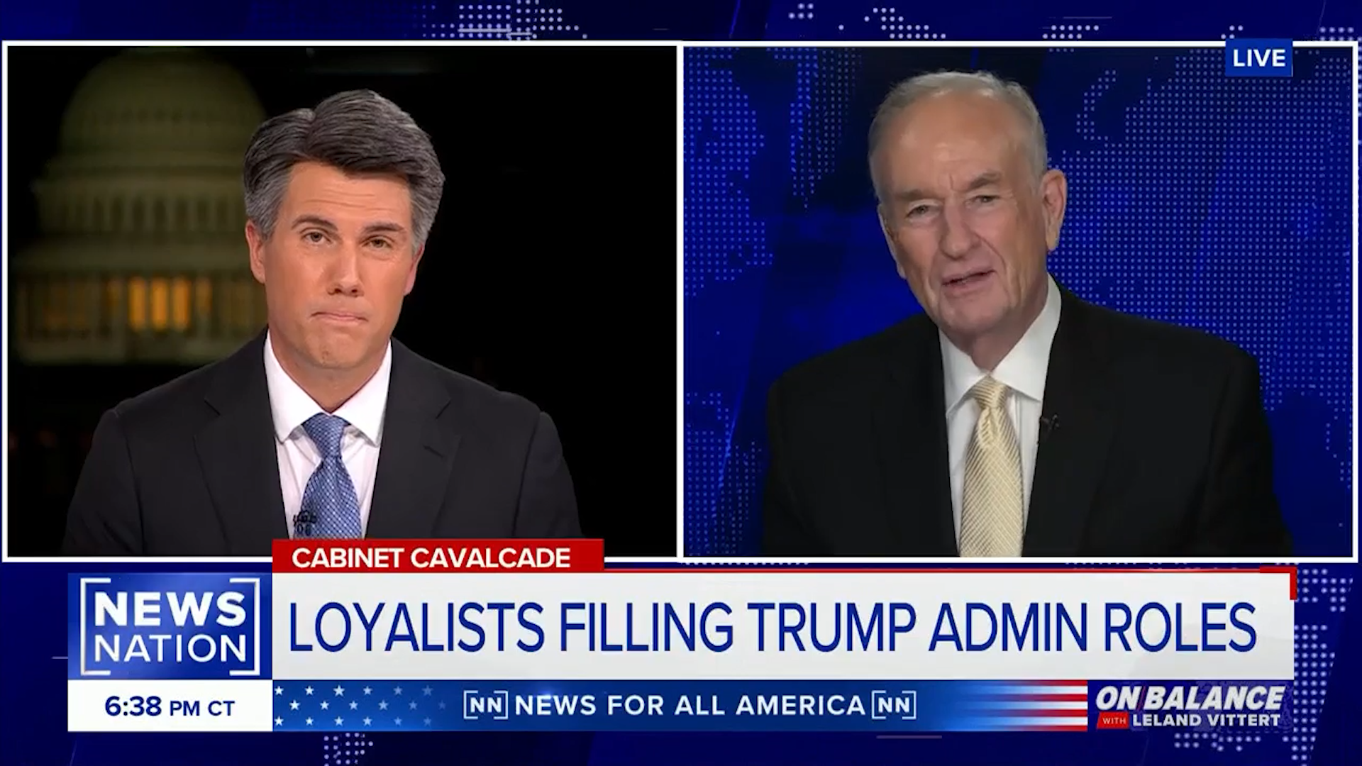 O'Reilly and Vittert Hash Out Trump's Cabinet Picks