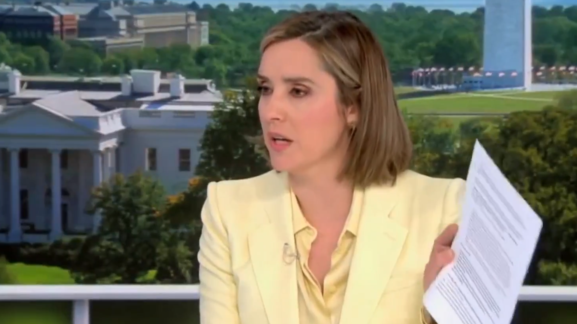 Heated Exchange Over COVID on CBS News