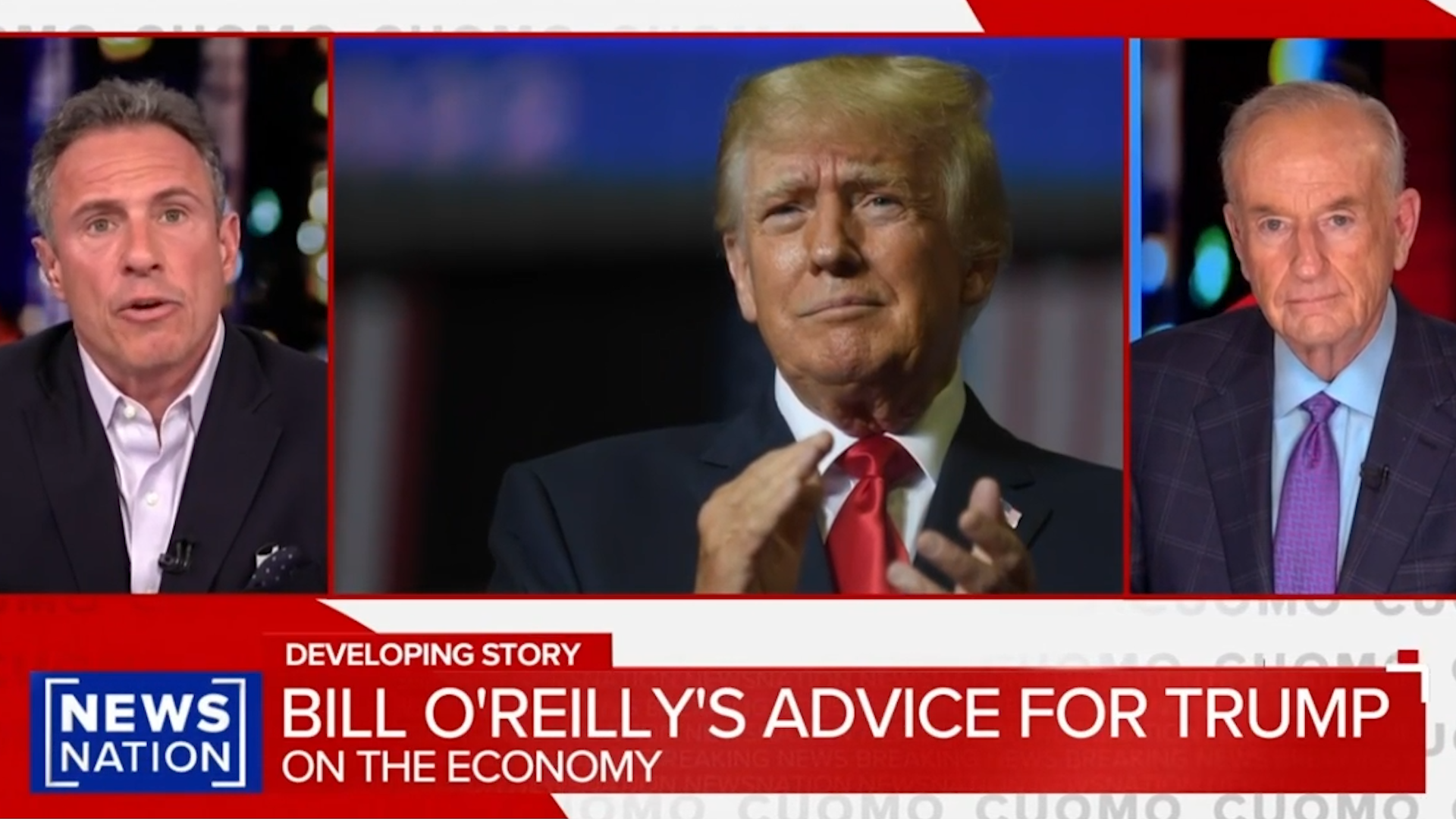 Bill O'Reilly on Trump's Economic Message With Chris Cuomo