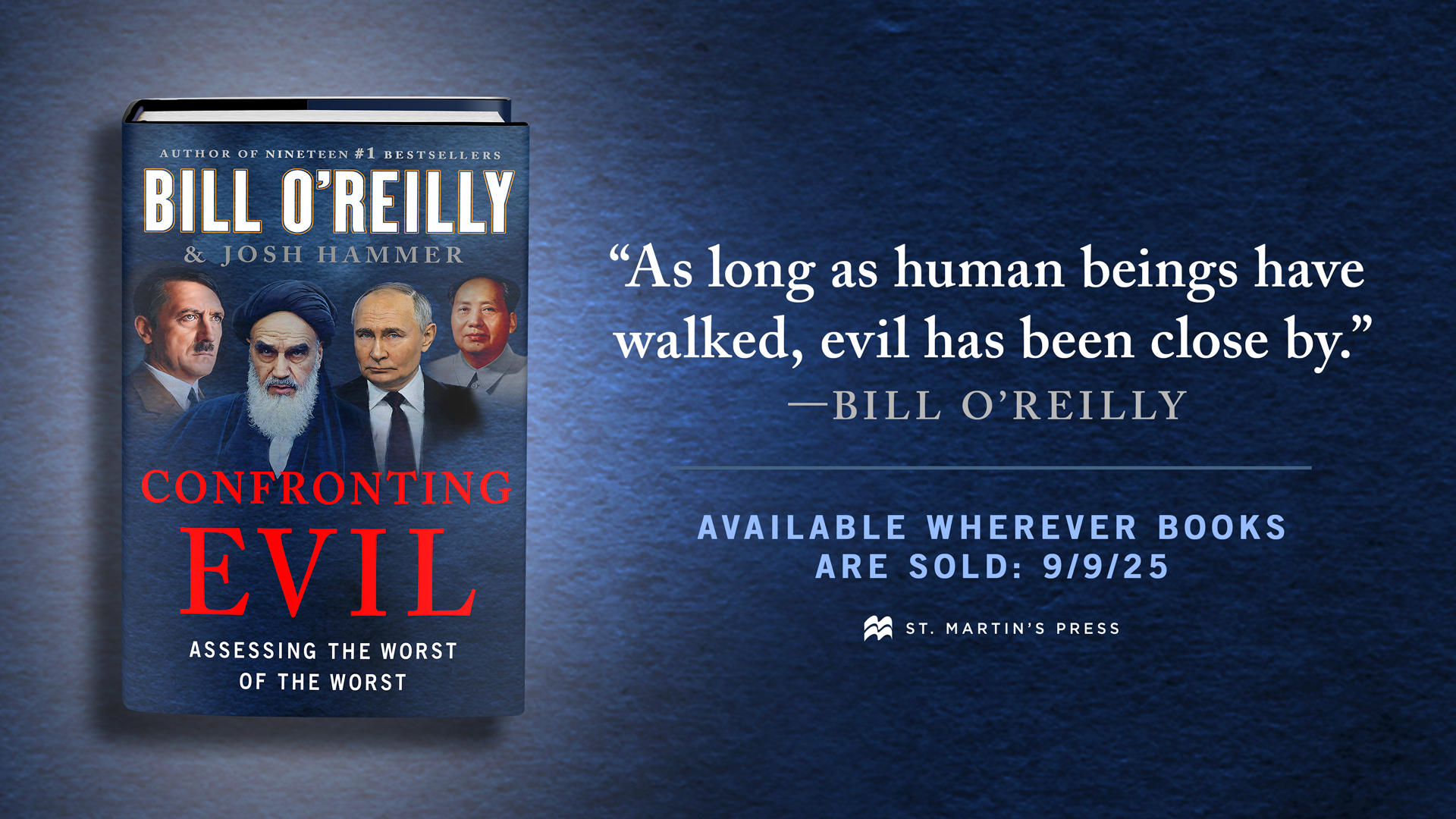 Bill O'Reilly's Latest Book ANNOUNCED!