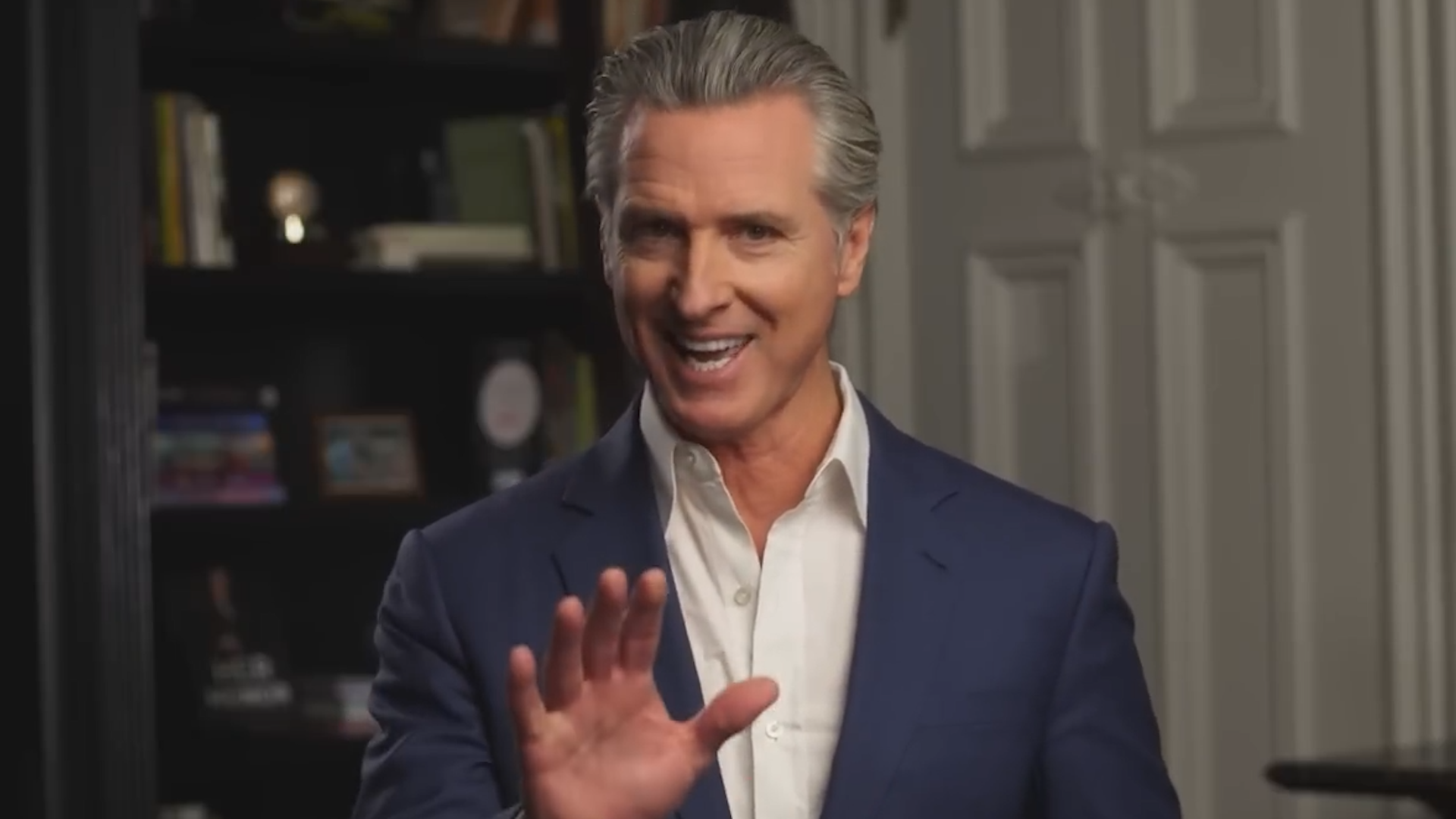 Gavin Newsom Hawks His Autobiography