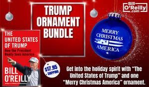 FREE ornament with purchase of 'The United States of Trump'