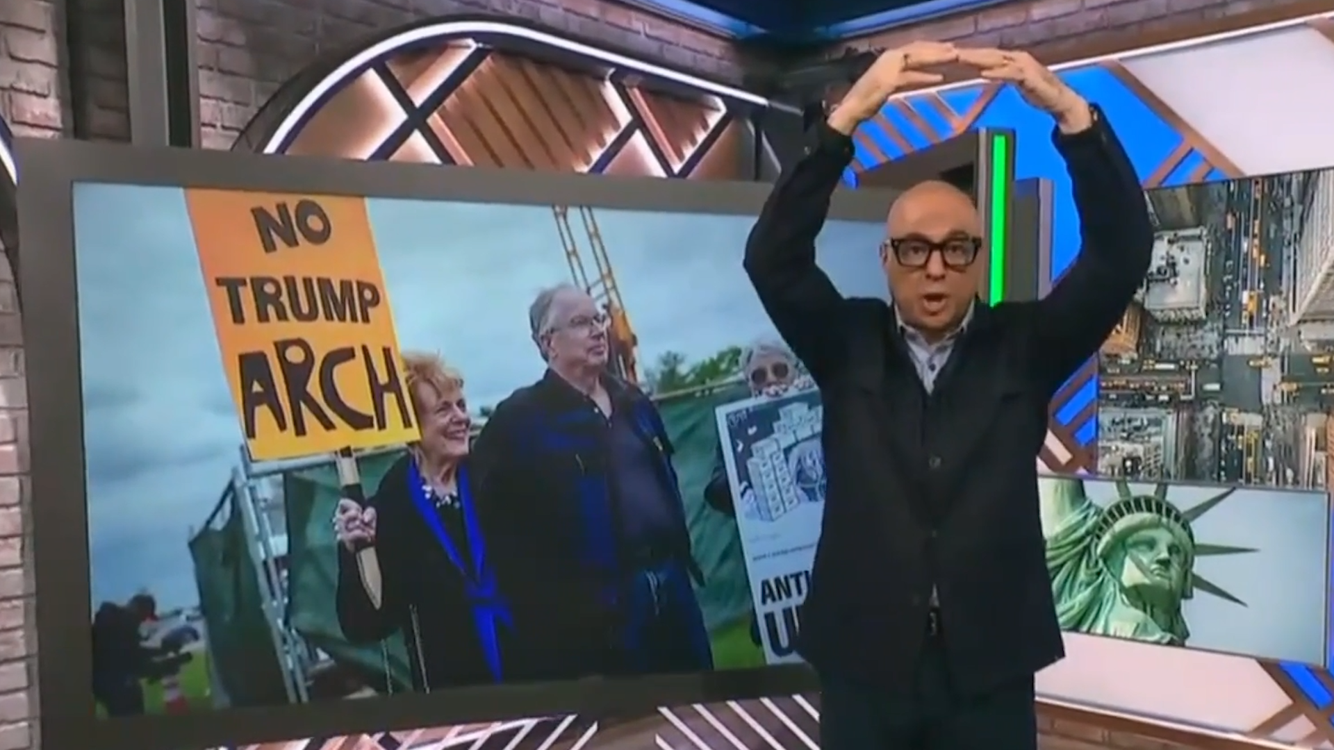 MS NOW Host Rails Against Trumps Arch