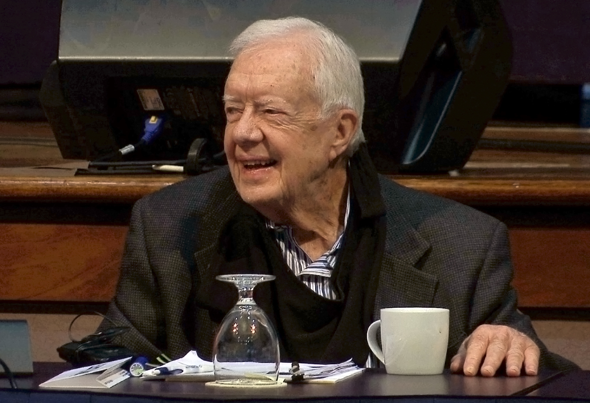 Jimmy Carter On Trump: 'Give Him Credit' For Forcing Immigration Debate