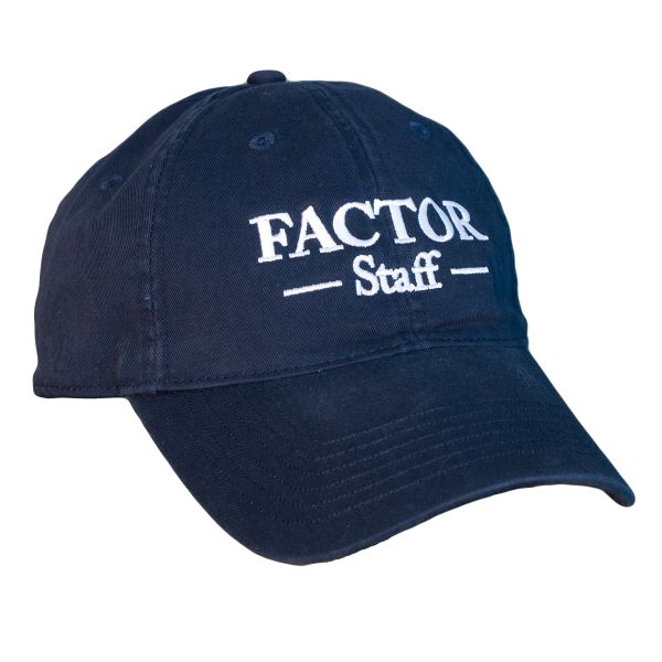Factor Staff
Unstructured Baseball Cap Large