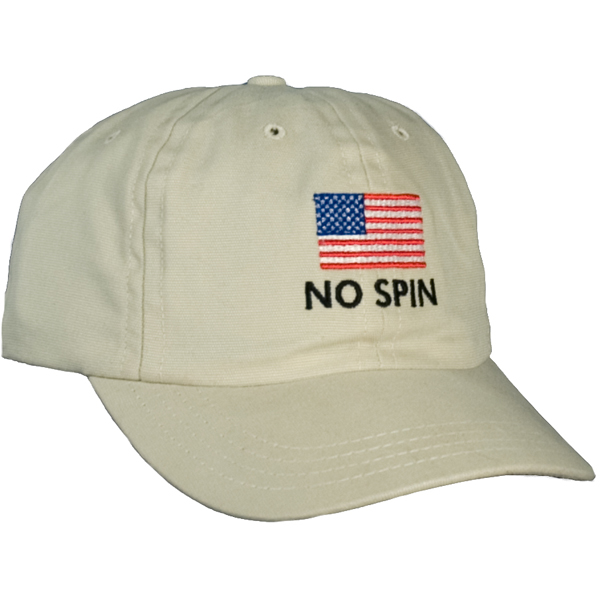 No Spin
Structured Baseball Cap Large