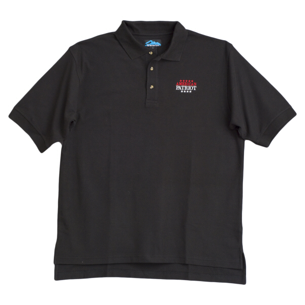 American Patriot 
Polo Shirt Large