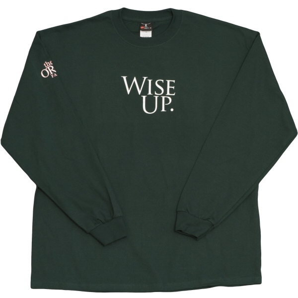 Wise Up
Long Sleeve T-Shirt Large