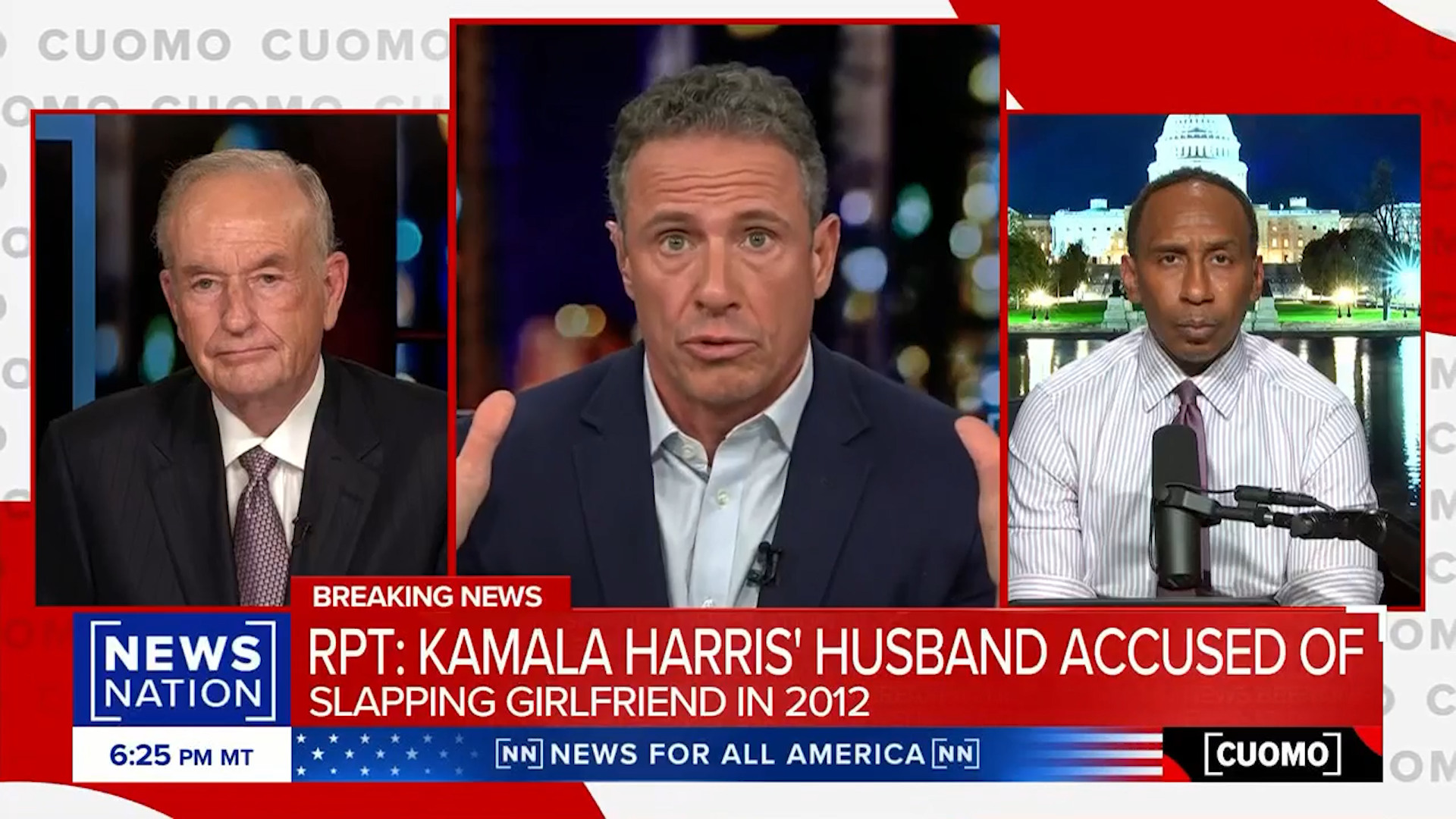 Watch O'Reilly's Take on a New Report Involving Second Husband Doug Emhoff