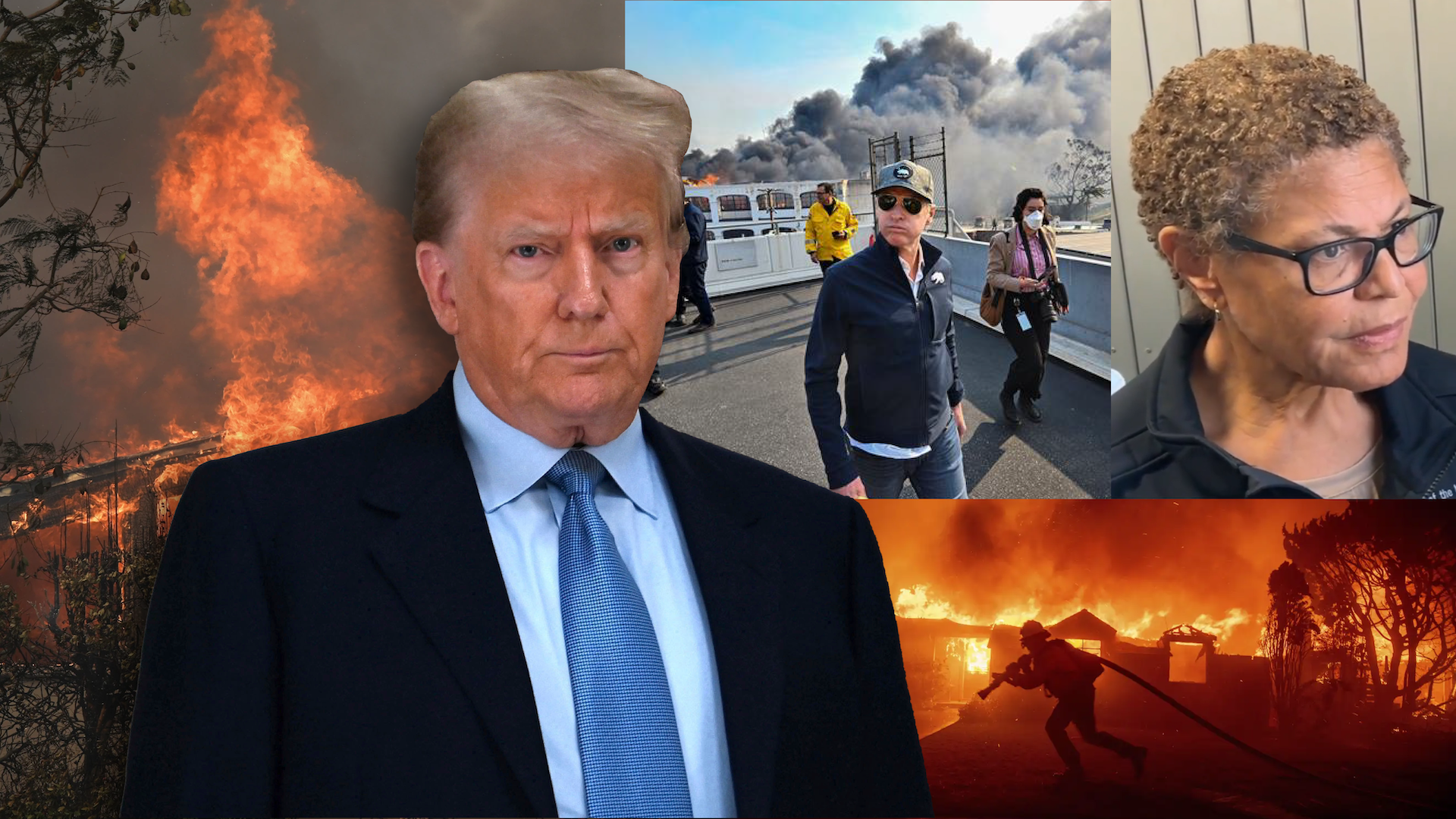 California Fires Blame Game, Jimmy Carter's Funeral, Trump's Stance on Foreign Trade, & Bogus Fox News Accusations