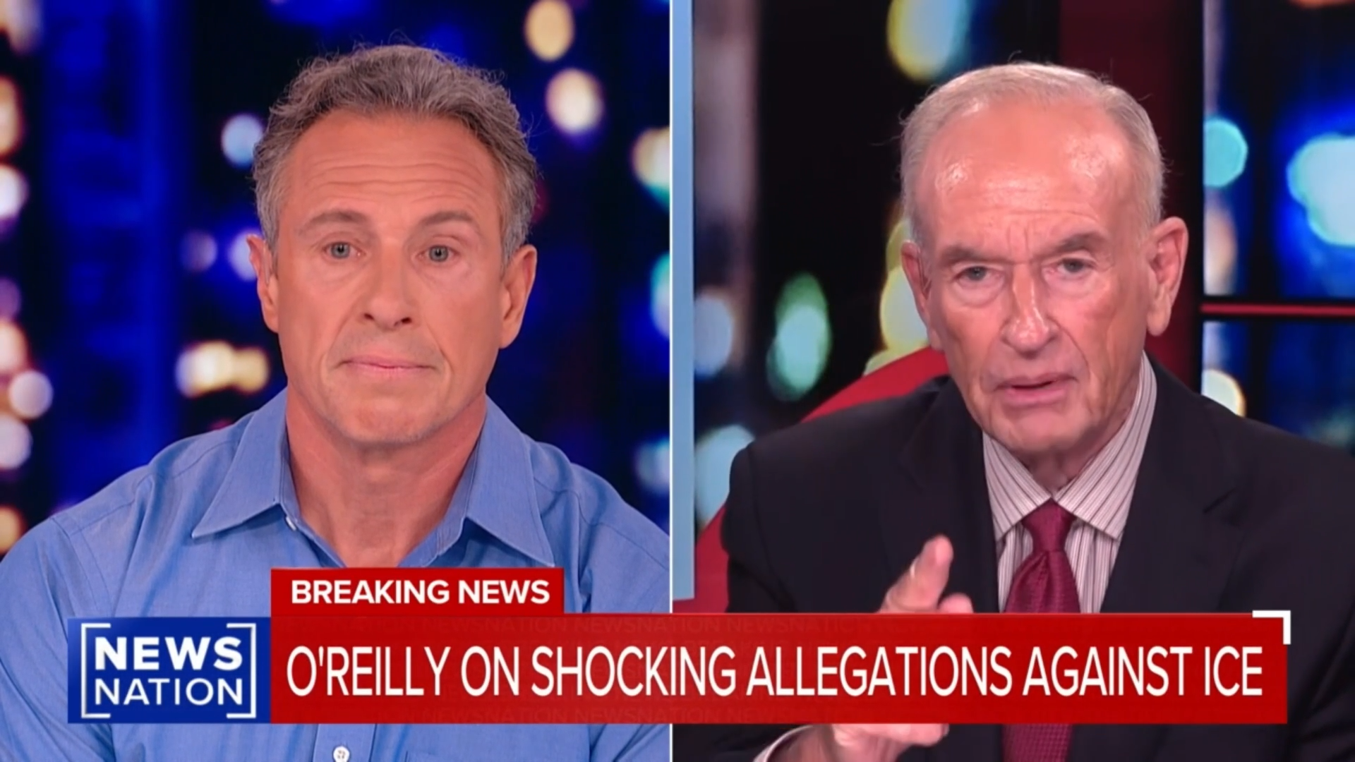 O'Reilly & Cuomo Clash Over ICE