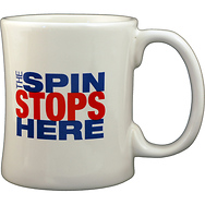 The Spin Stops Here
Diner Coffee Mug