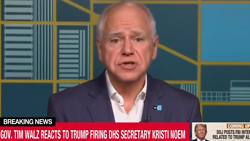 Tim Walz Issues a Warning to Kristi Noem 