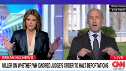 Stephen Miller Battles CNN's Kasie Hunt