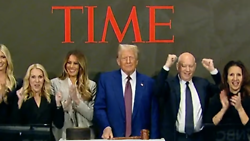 Donald Trump Rings Opening Bell