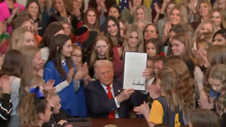 Female Athletes Cheer President Trump