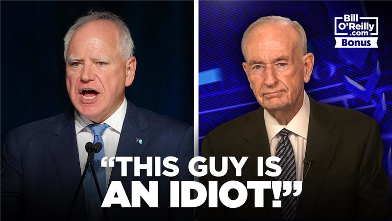 Bill OReilly in Disbelief Over Tim Walzs Somali Scandal Comments