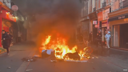 'Mostly Peaceful' Protests Leave French Cities Ablaze