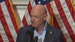 Sen. Mark Kelly Takes Trump-Hatred to New Heights