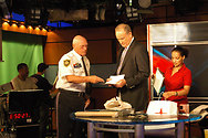 Bill talks to Dennis Wise, the National President of the American Federation of Police and Concerned Citizens, following a taping of The O'Reilly Factor.