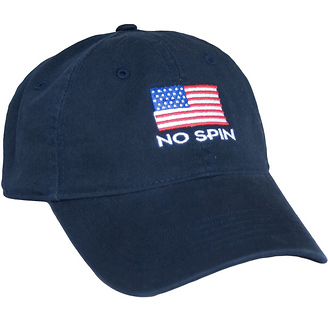 No Spin
Unstructured Baseball Cap