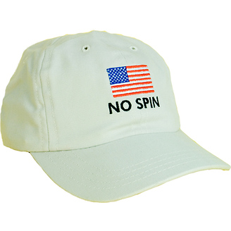 No Spin
Unstructured Baseball Cap