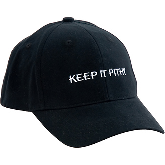 Keep It Pithy
Structured Baseball Cap