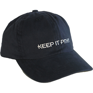 Keep It Pithy
Unstructured Baseball Cap