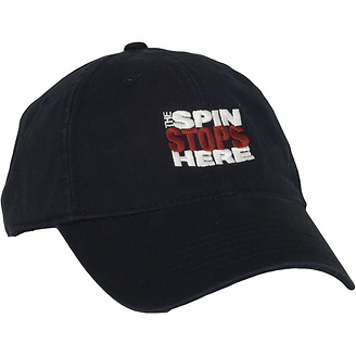 The Spin Stops Here
Unstructured Baseball Cap