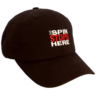 The Spin Stops Here
Structured Baseball Cap