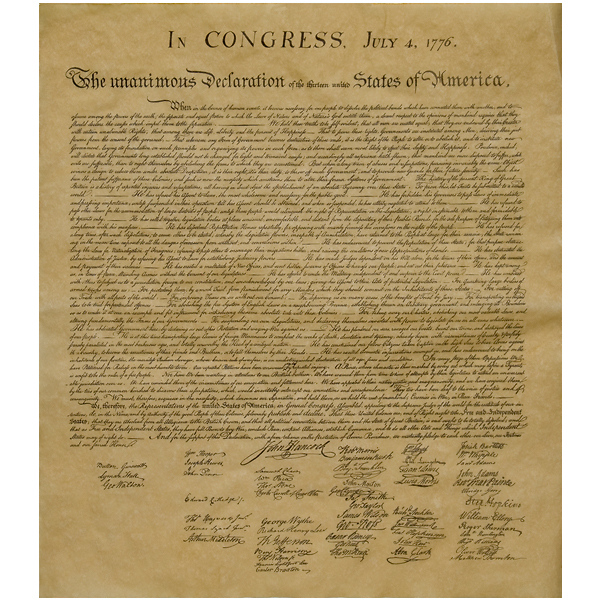 Declaration Of Independence Historical Document