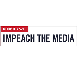 Impeach The Media Bumper Sticker - Pack of 5 stickers