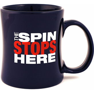 The Spin Stops Here
Diner Coffee Mug