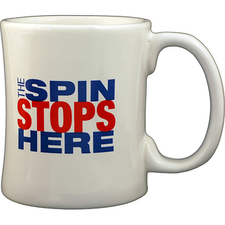 The Spin Stops Here
Diner Coffee Mug
