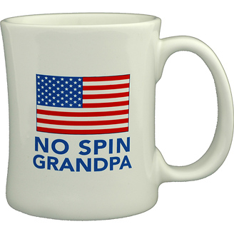 No Spin Grandpa
Diner Coffee Mug