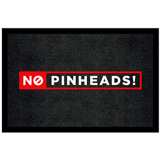 No Pinheads Doormat