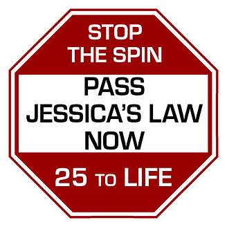 Jessica's Law
Static Window Decal