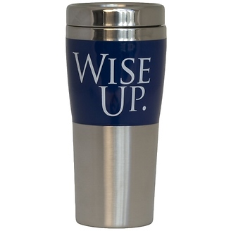 Wise Up
Travel Mug