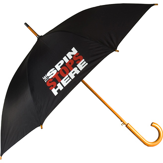 The Spin Stops Here 
Street Umbrella